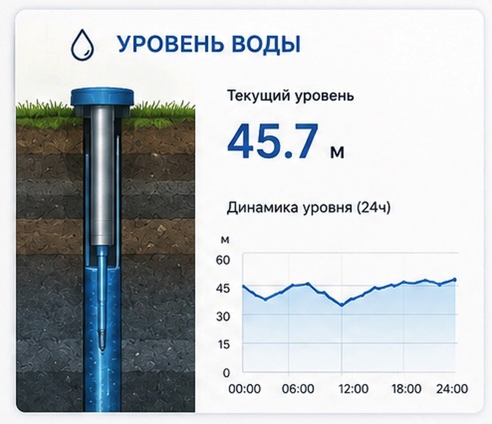 Уровень воды