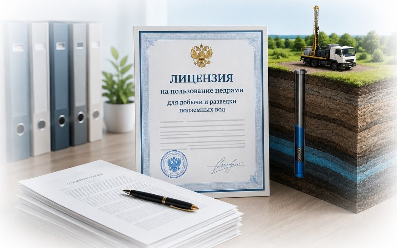 Получение лицензии на разведку и добычу подземных вод